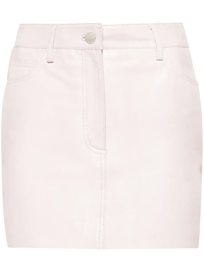 Leather Mini Skirt