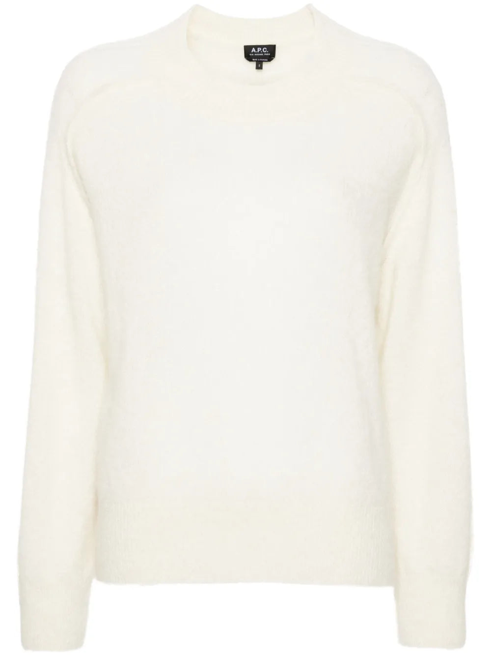 Seam-Detail Wool Blend Jumper