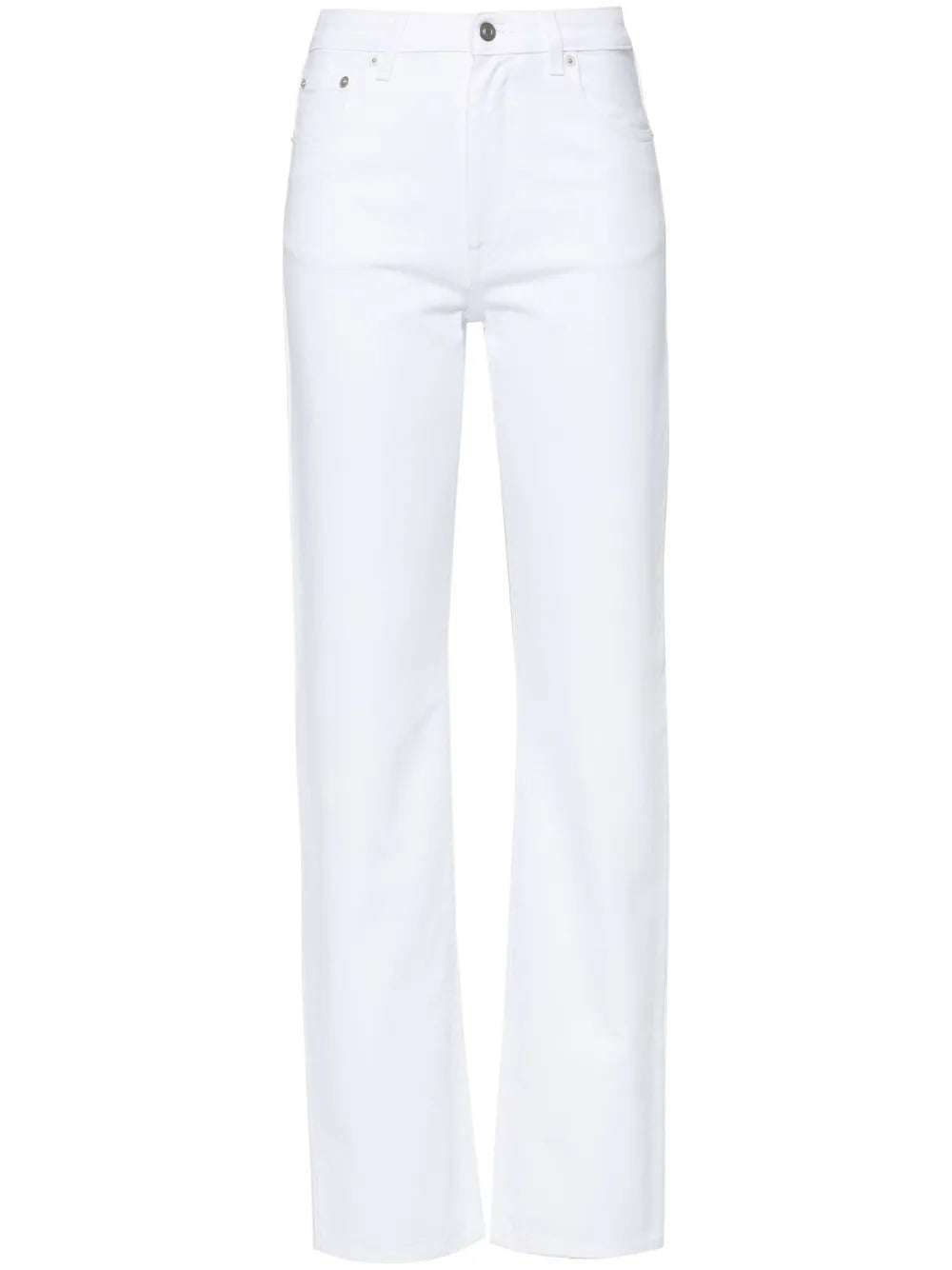 Mid-Rise Straight-Leg Jeans