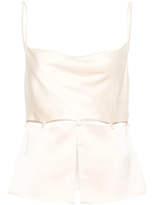 Silvine Satin Top
