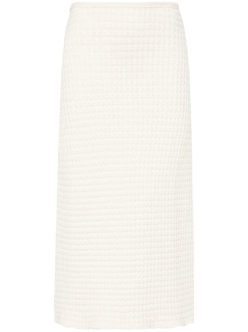 Waffle-Knit Skirt