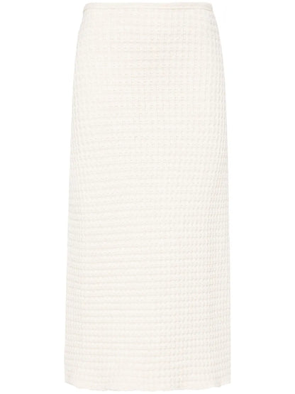 Waffle-Knit Skirt