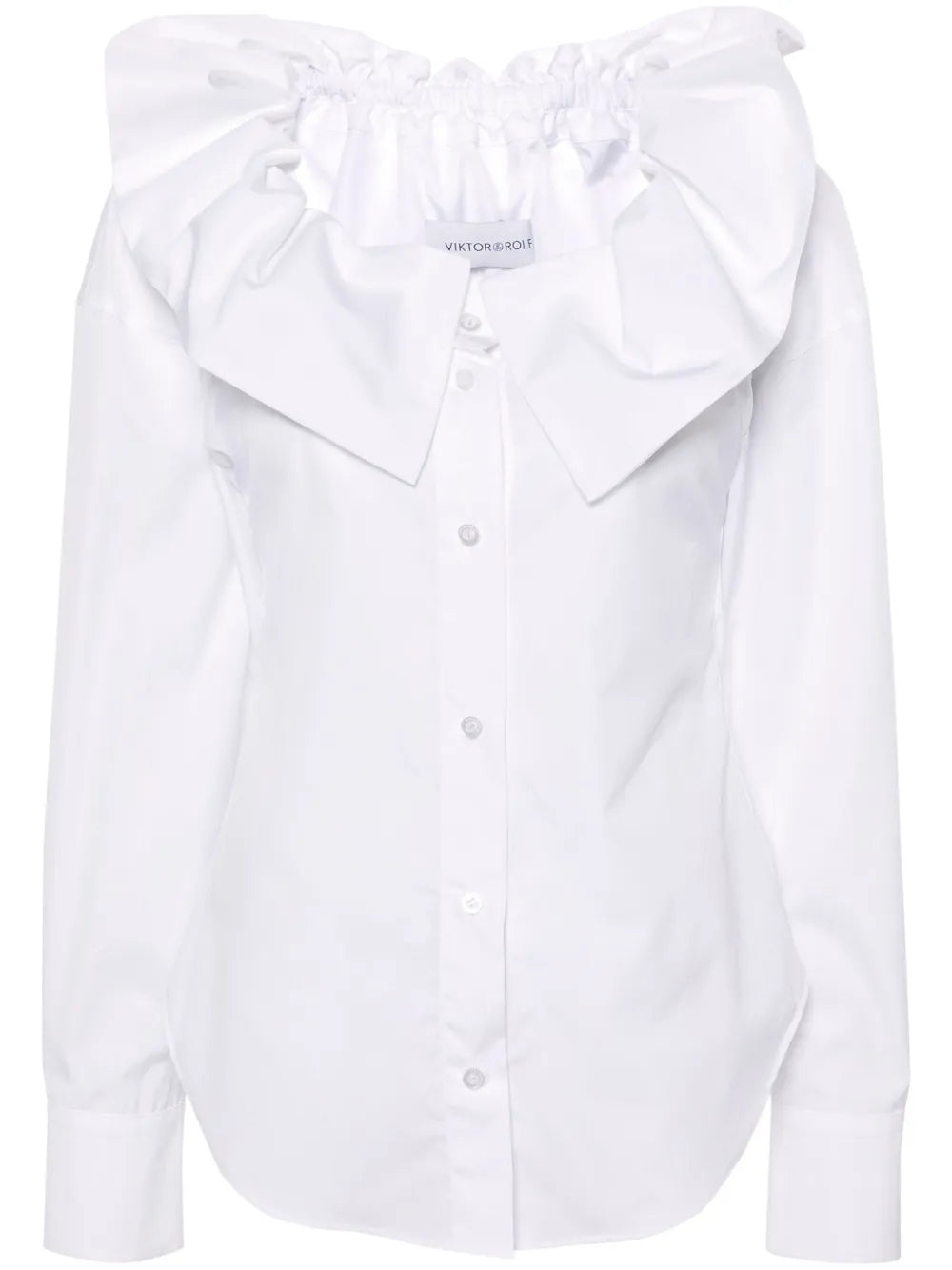 Couture Off-Shoulder Shirt