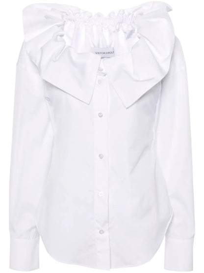 Couture Off-Shoulder Shirt