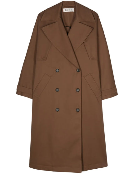 Double-Breasted Trench Coat