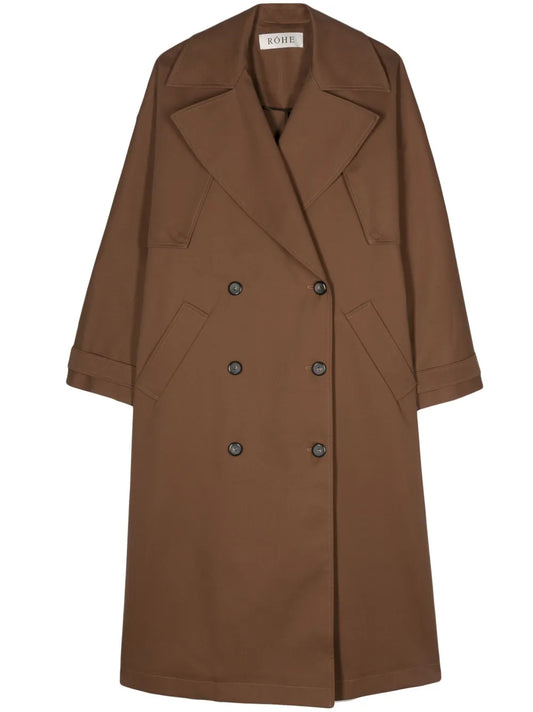 Double-Breasted Trench Coat