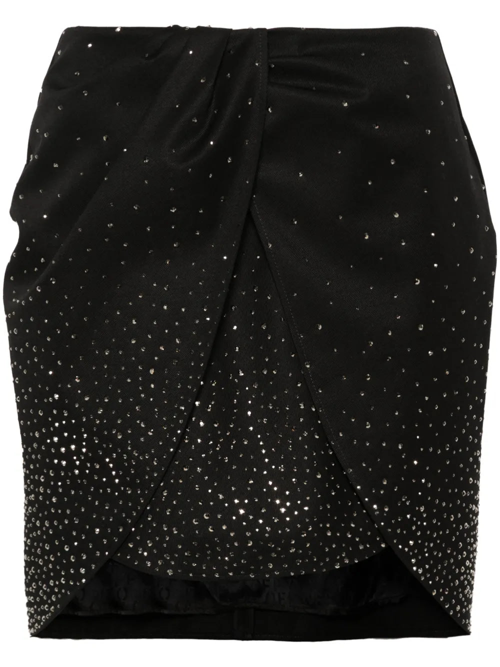 Crystal-Embellished Mini Skirt