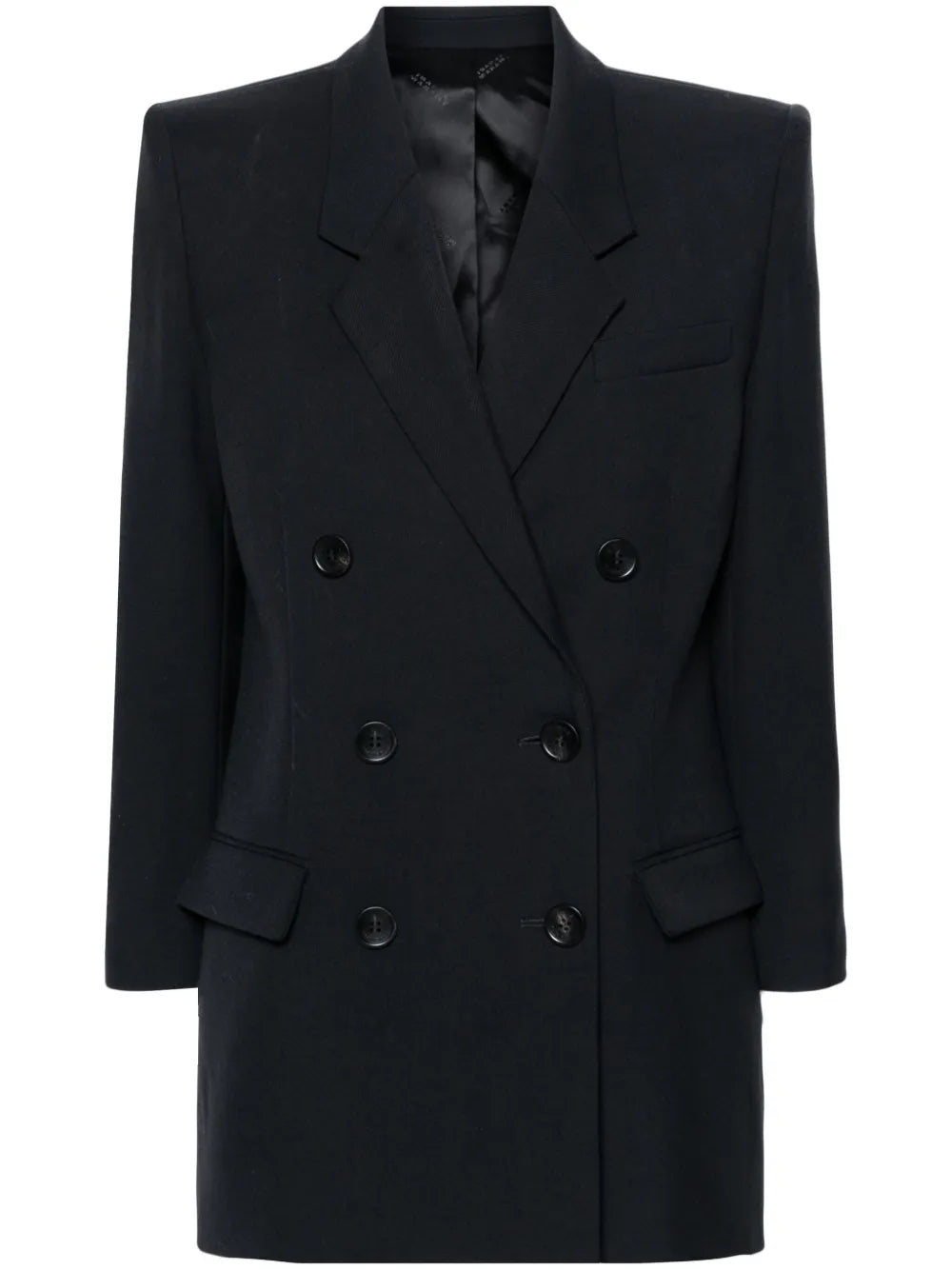 Robine Double-Breasted Cotton Blazer