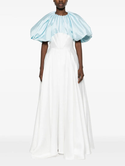 Pleated Flared Dress Set