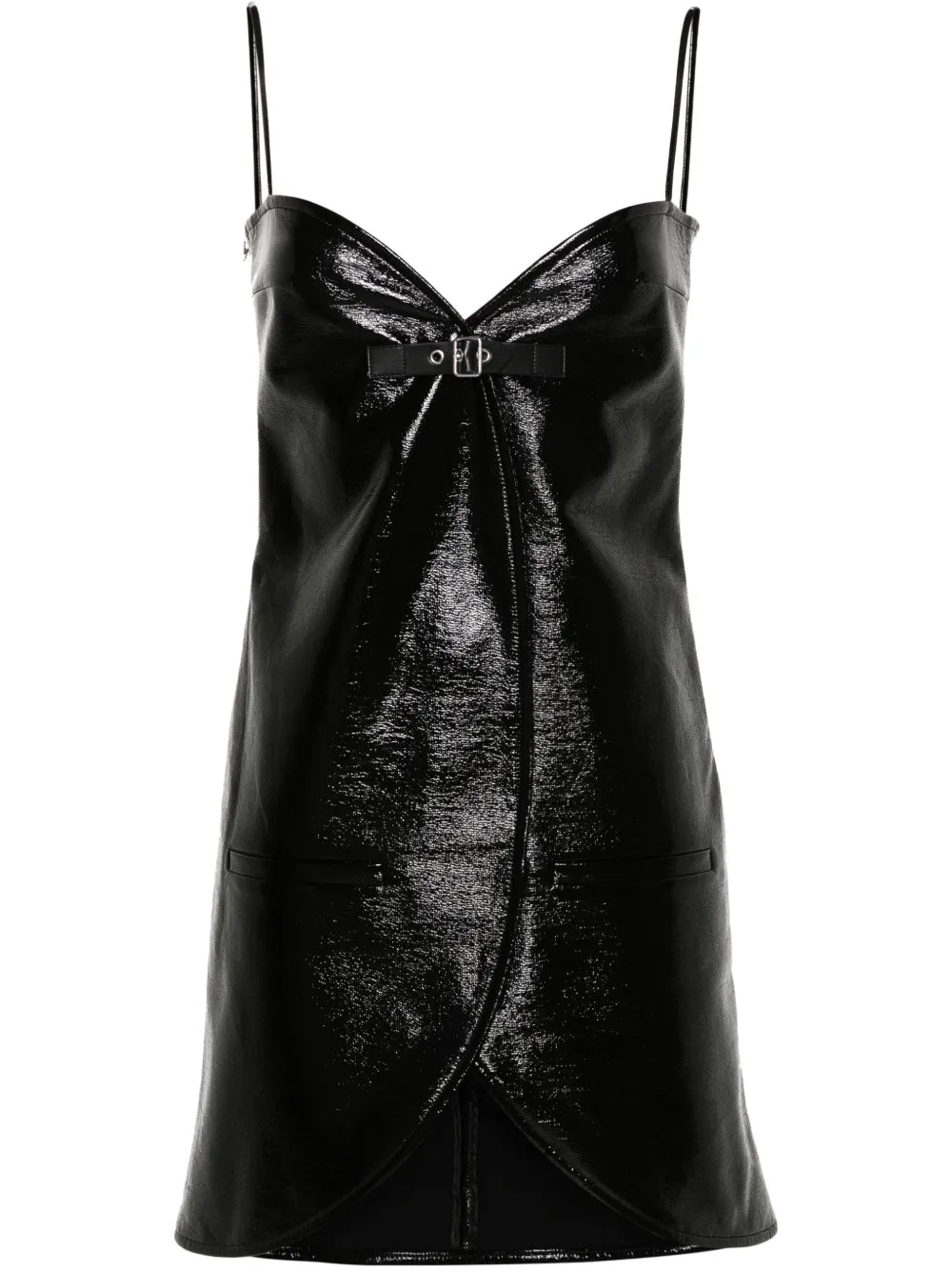 Ellipse Crinkled Mini Dress