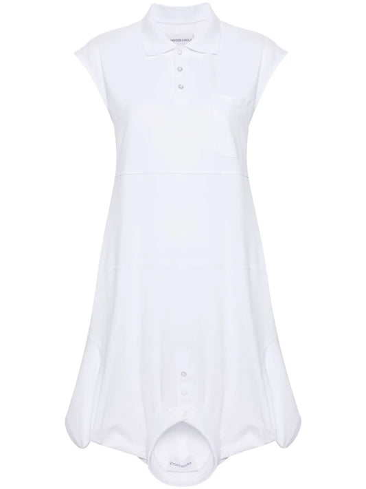 Upside Down Polo Shirtdress
