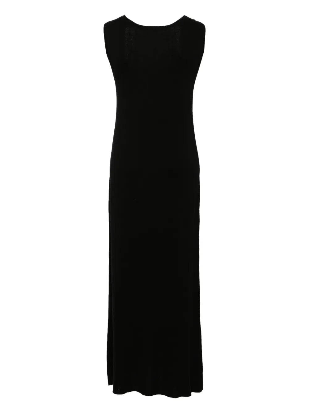 Fine-Knit Maxi Shift Dress