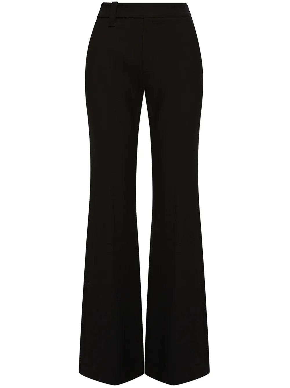 High-Waisted Flared Trousers