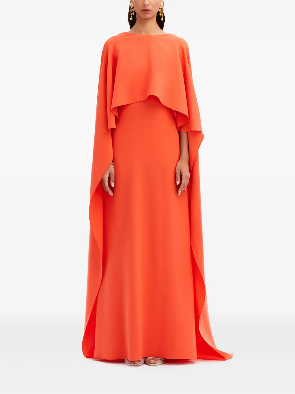 Cape Maxi Dress