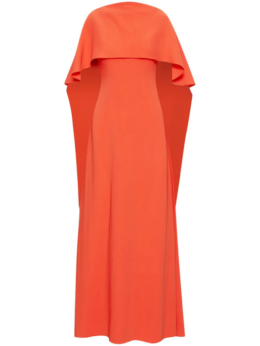 Cape Maxi Dress