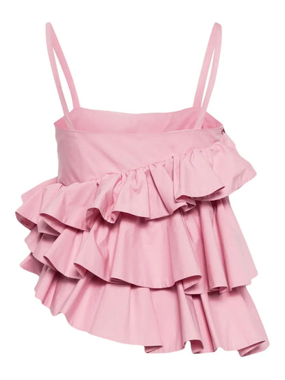 Asymmetric Ruffle Top