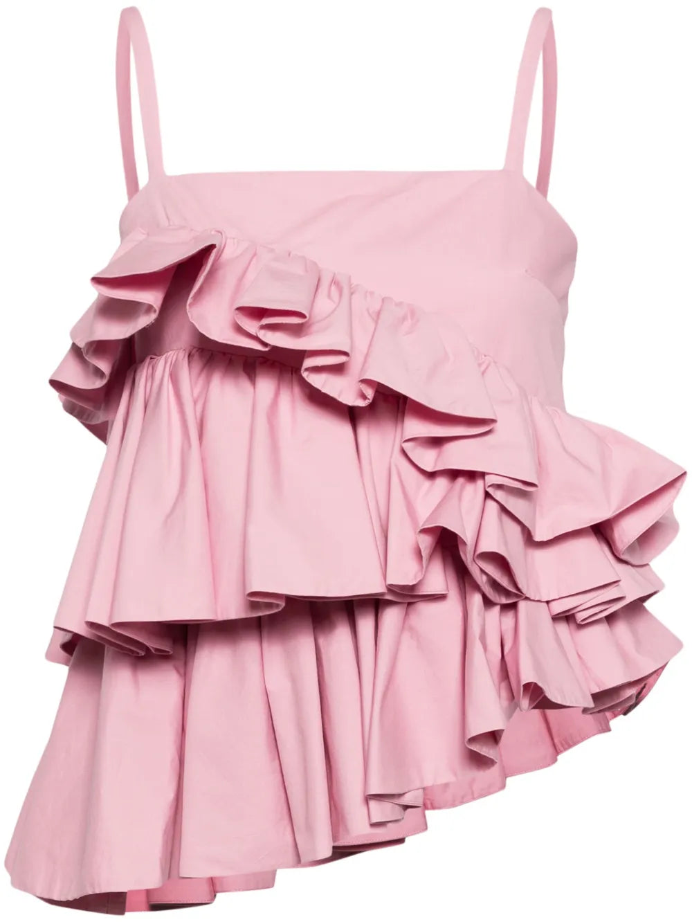 Asymmetric Ruffle Top