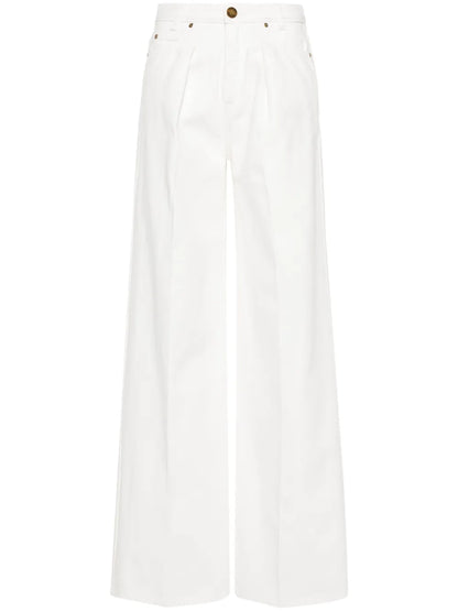 High-Waisted Wide-Leg Jeans