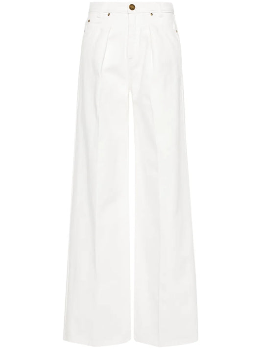 High-Waisted Wide-Leg Jeans