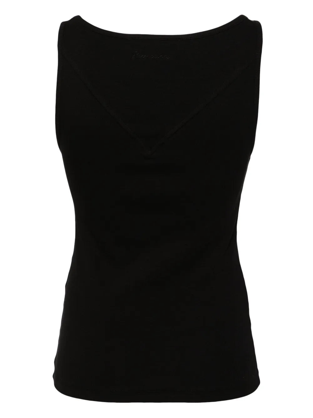 Scoop-Neck Ribbed Tank Top