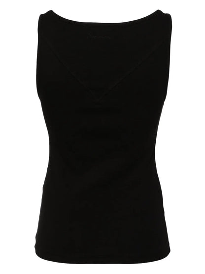 Scoop-Neck Ribbed Tank Top