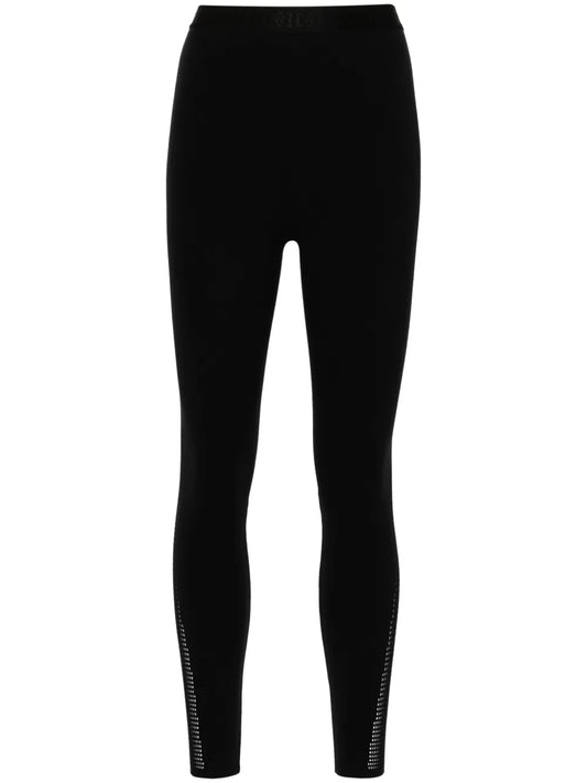 Logo-Waistband High-Waisted Leggings