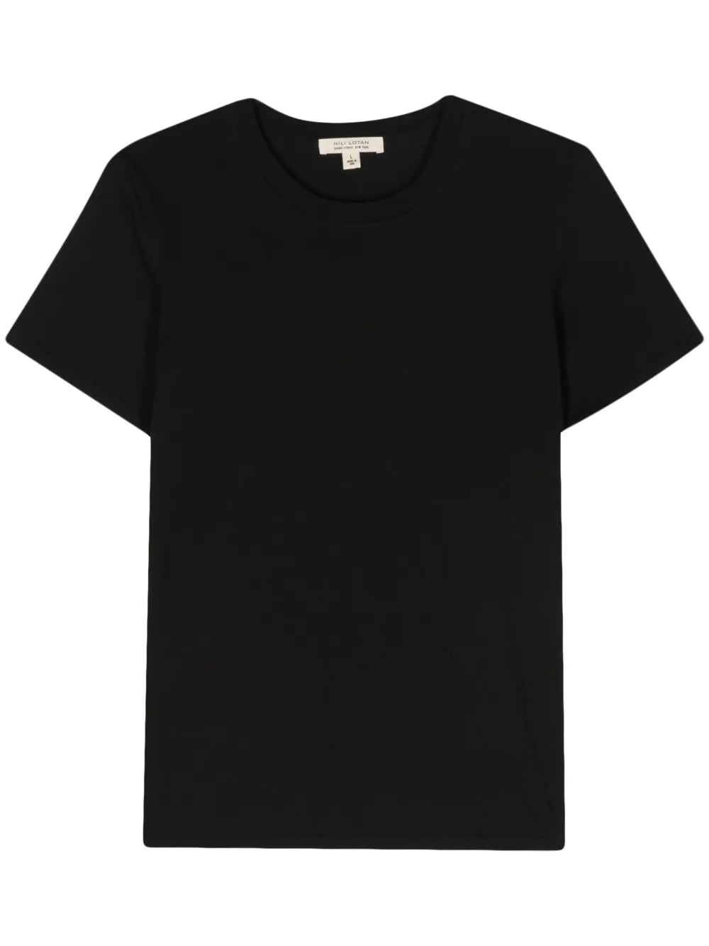 Crew-Neck Cotton T-Shirt