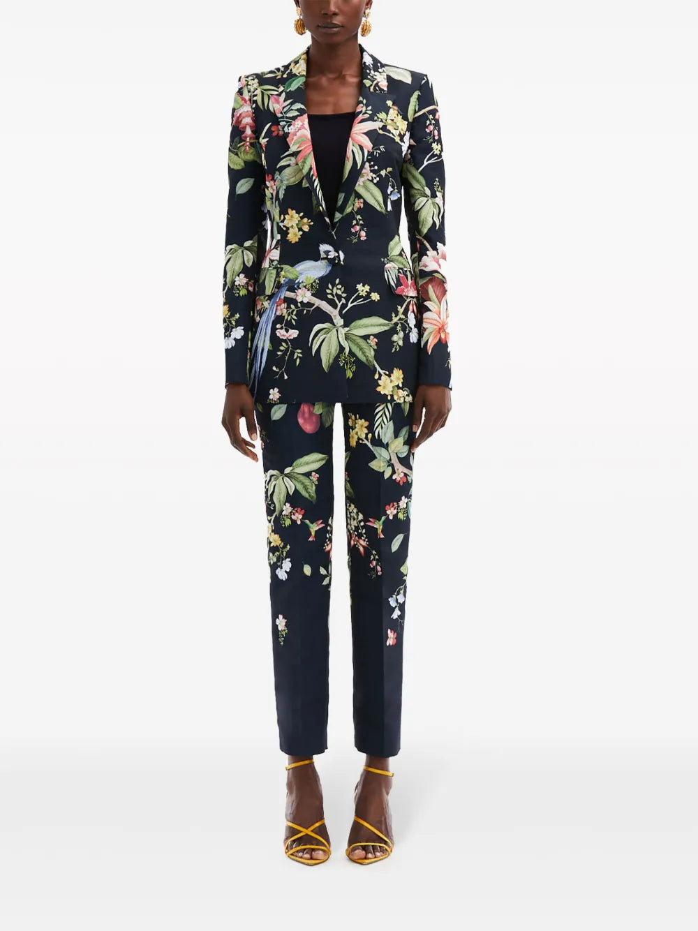 Flora & Fauna Faille Blazer