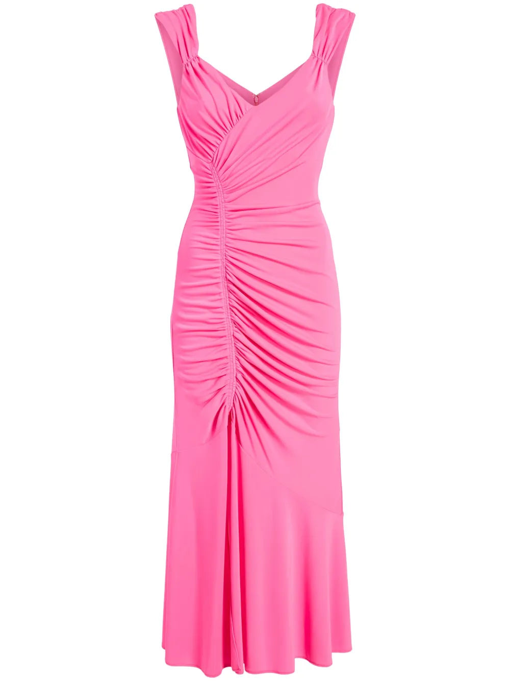 Juliete Gathered Midi Dress