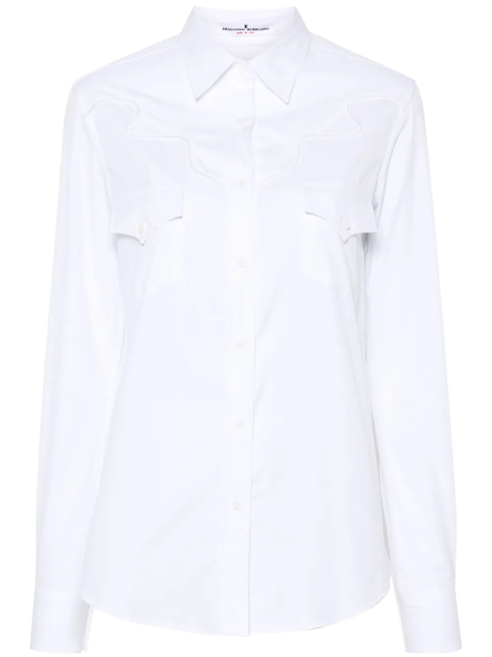 Long-Sleeve Cotton Shirt