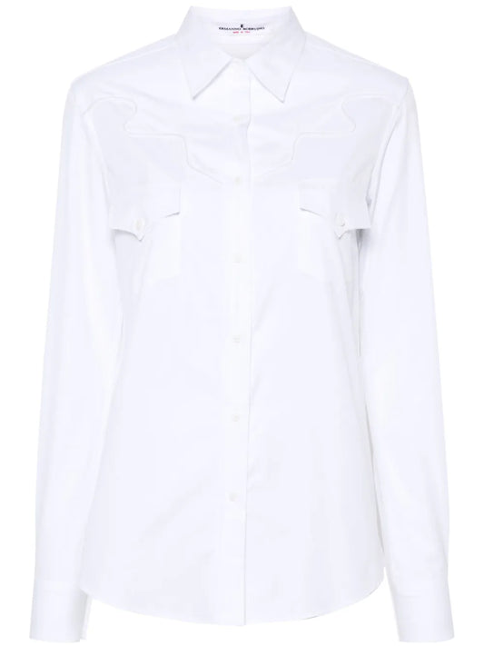 Long-Sleeve Cotton Shirt