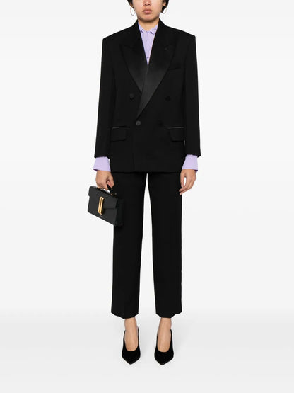 Cropped Tailored Trousers