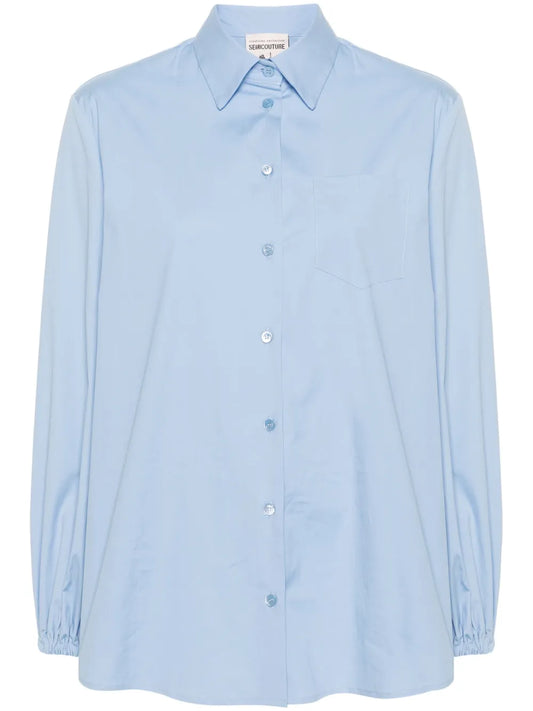 Puff-Sleeved Shirt