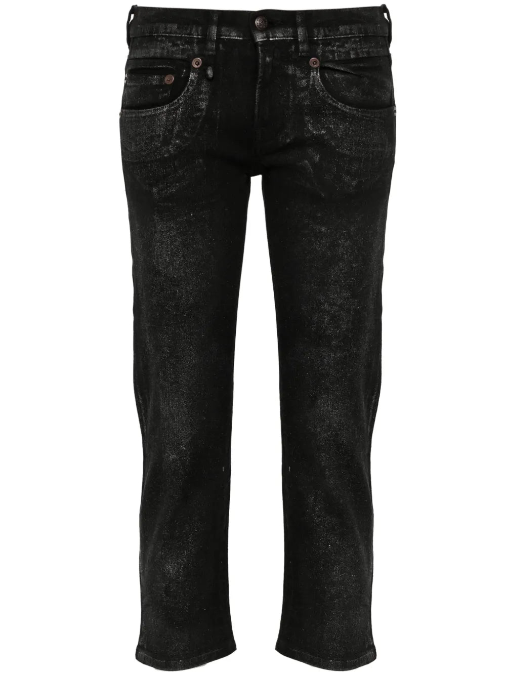Cropped Low-Rise Jeans