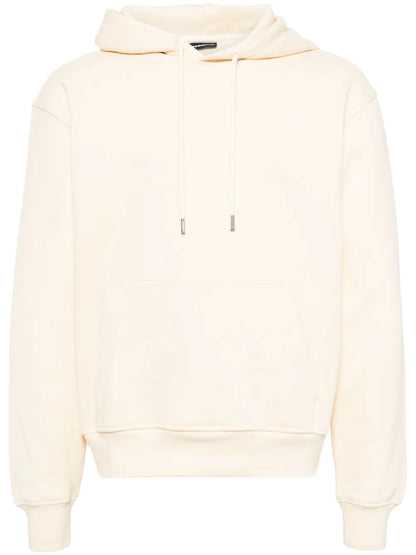 Logo-Embroidered Cotton Hoodie