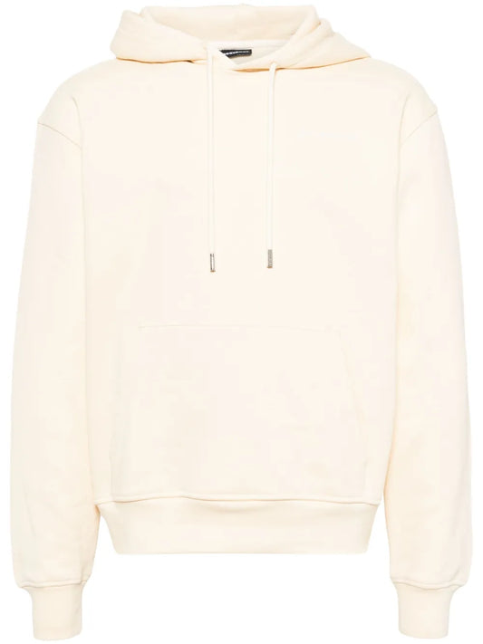 Logo-Embroidered Cotton Hoodie