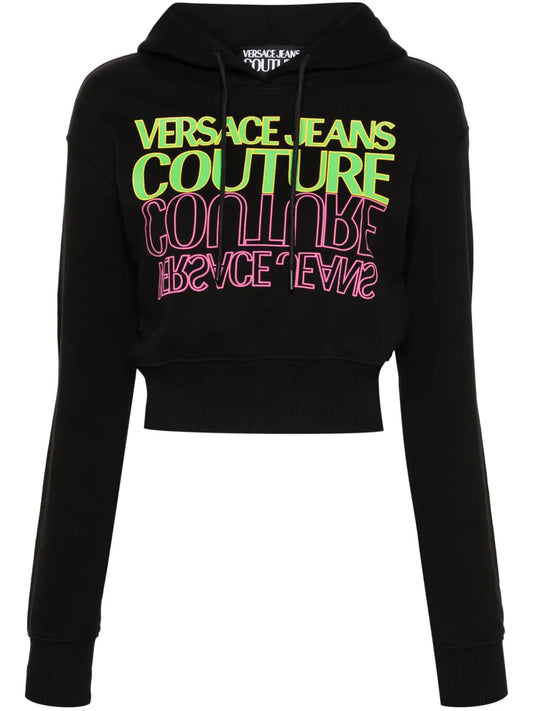 Logo-Print Cotton Hoodie