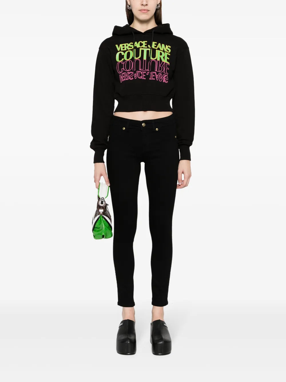 Logo-Print Cotton Hoodie