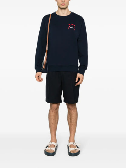 Logo-Print Cotton Sweatshirt
