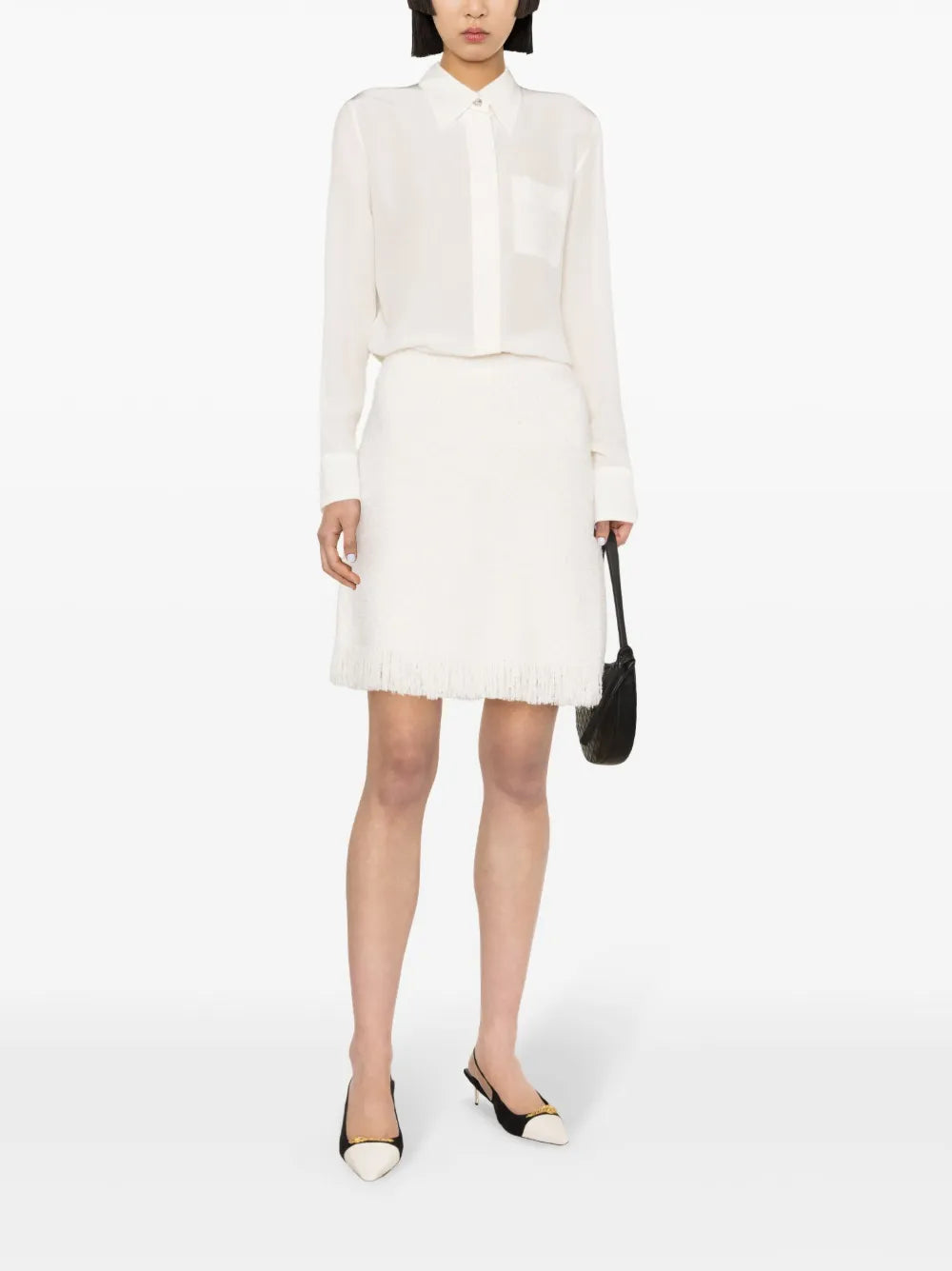 Silk Crepe De Chine Shirt