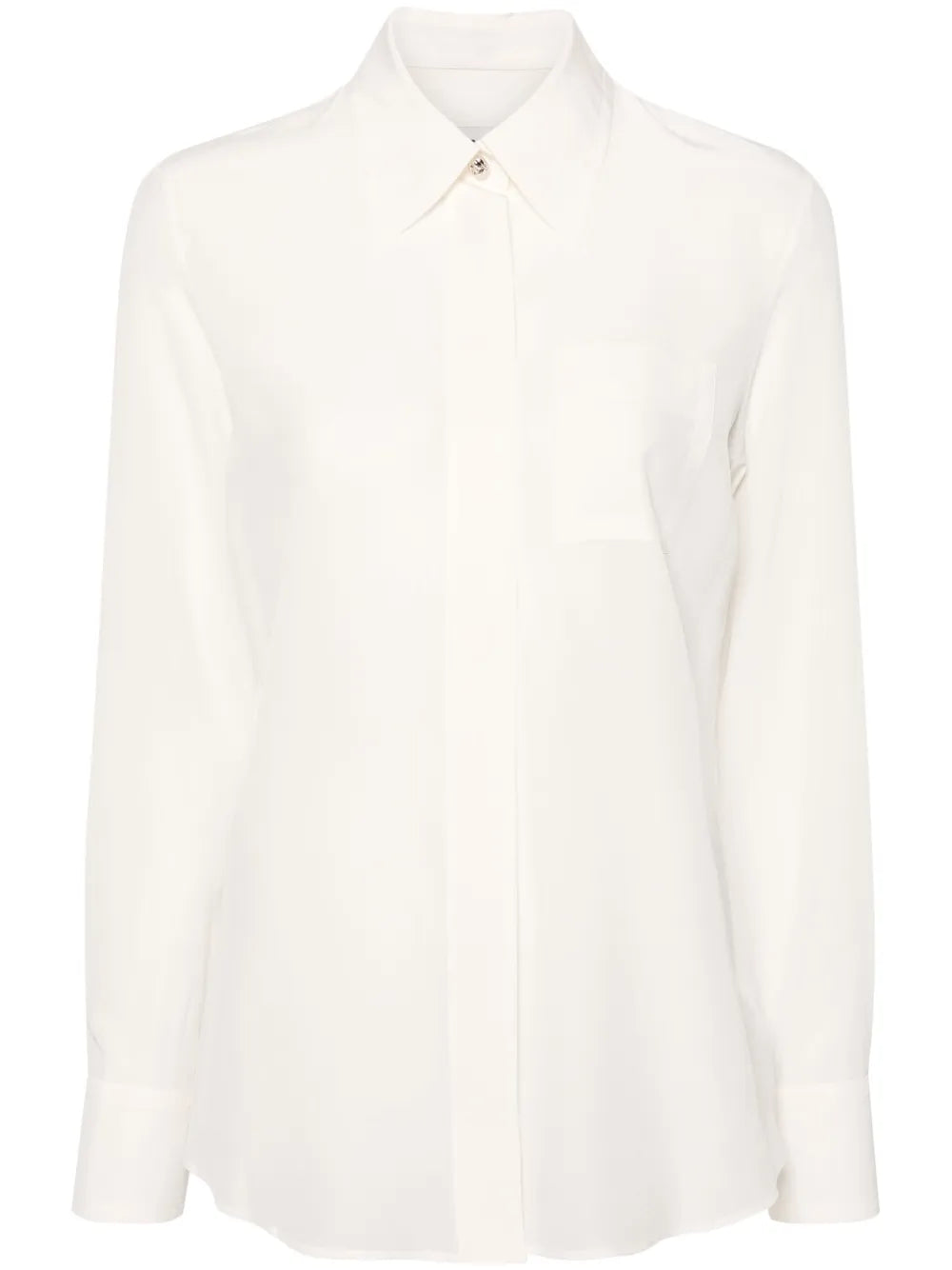 Silk Crepe De Chine Shirt