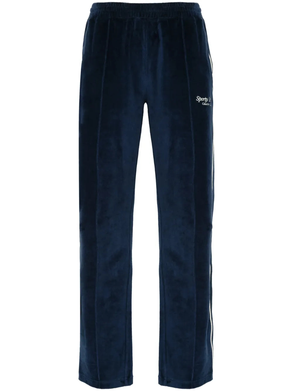 Velour Cotton Track Pants