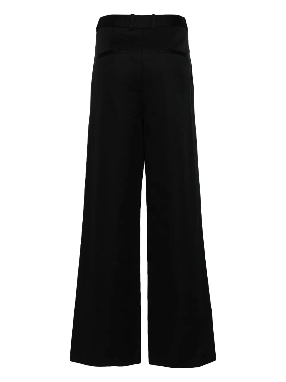 Idai High-Waisted Twill-Weave Palazzo Pants