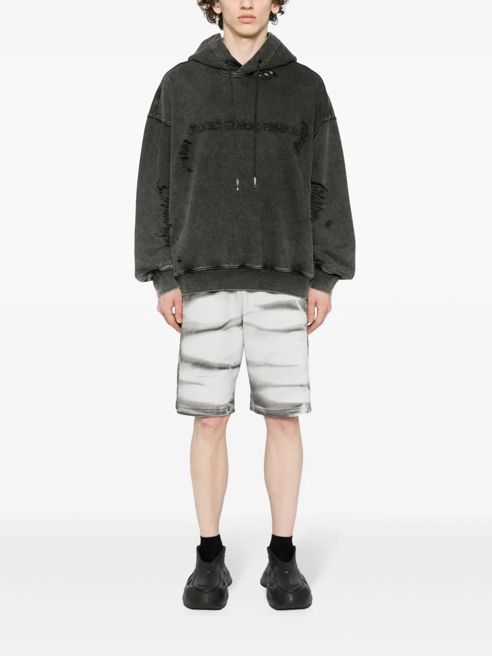 Tie-Dye Track Shorts