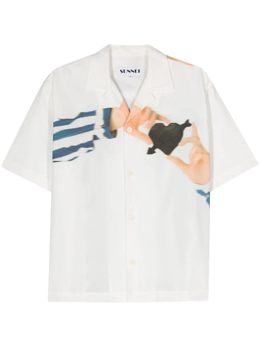 Cuore Di Pietra Bowling Shirt
