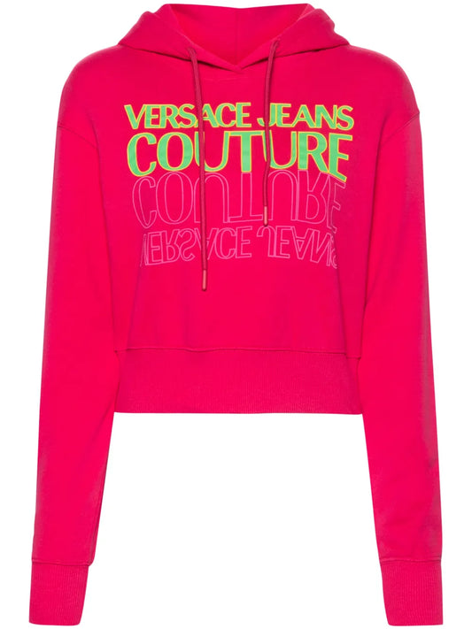 Upside Down Cropped Sweatshirt