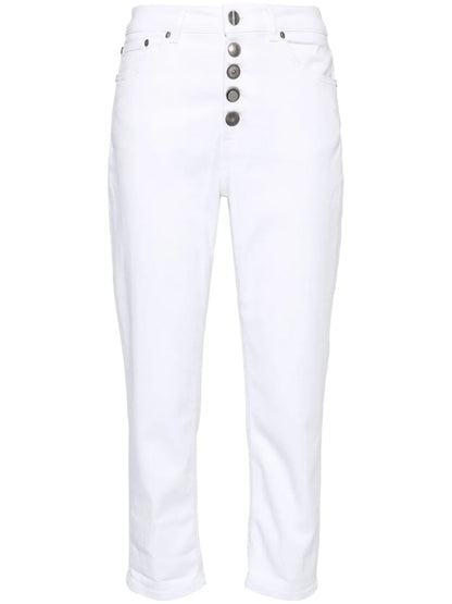 Koons Mid-Rise Tapered-Leg Jeans