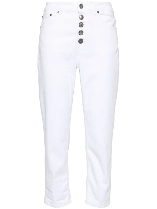 Koons Mid-Rise Tapered-Leg Jeans