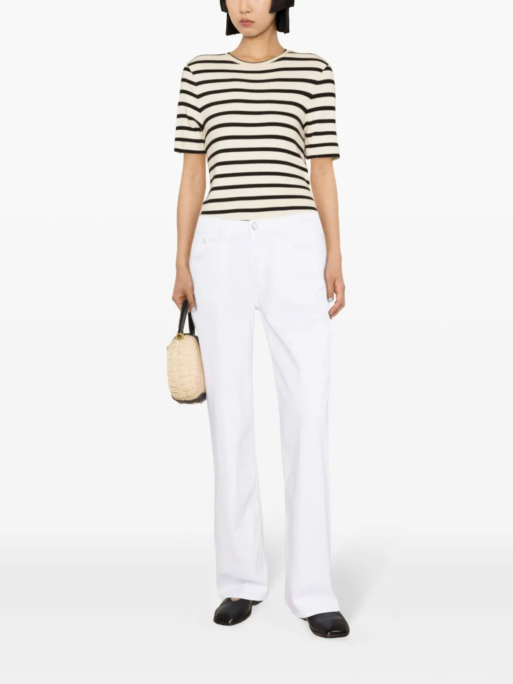 Jacklyn Mid-Rise Wide-Leg Jeans