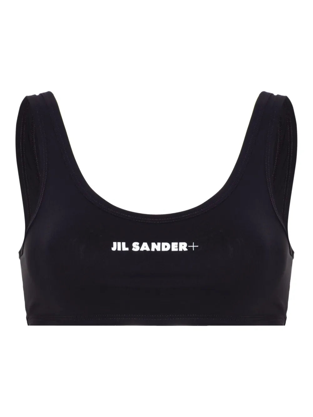 Logo-Print Bikini Top